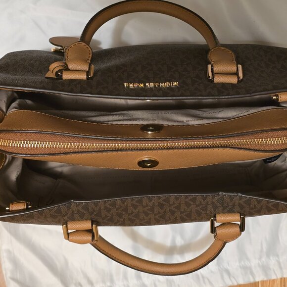 Michael Kors Brown and Tan Bag - Picture 4 of 4